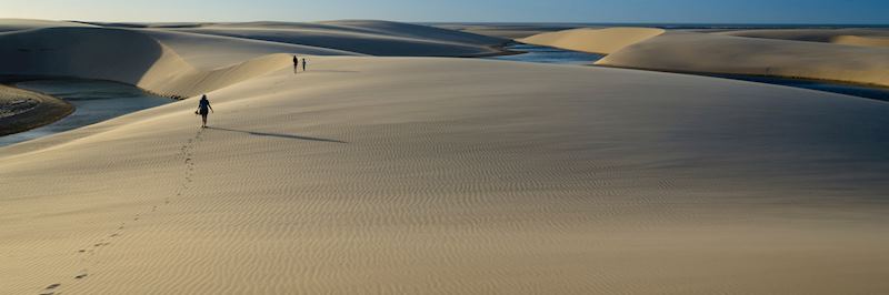 Sand dunes in Lençóis Maranhenses National Park