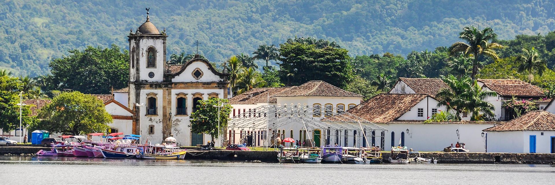 The town of Paraty along the Green Coast
