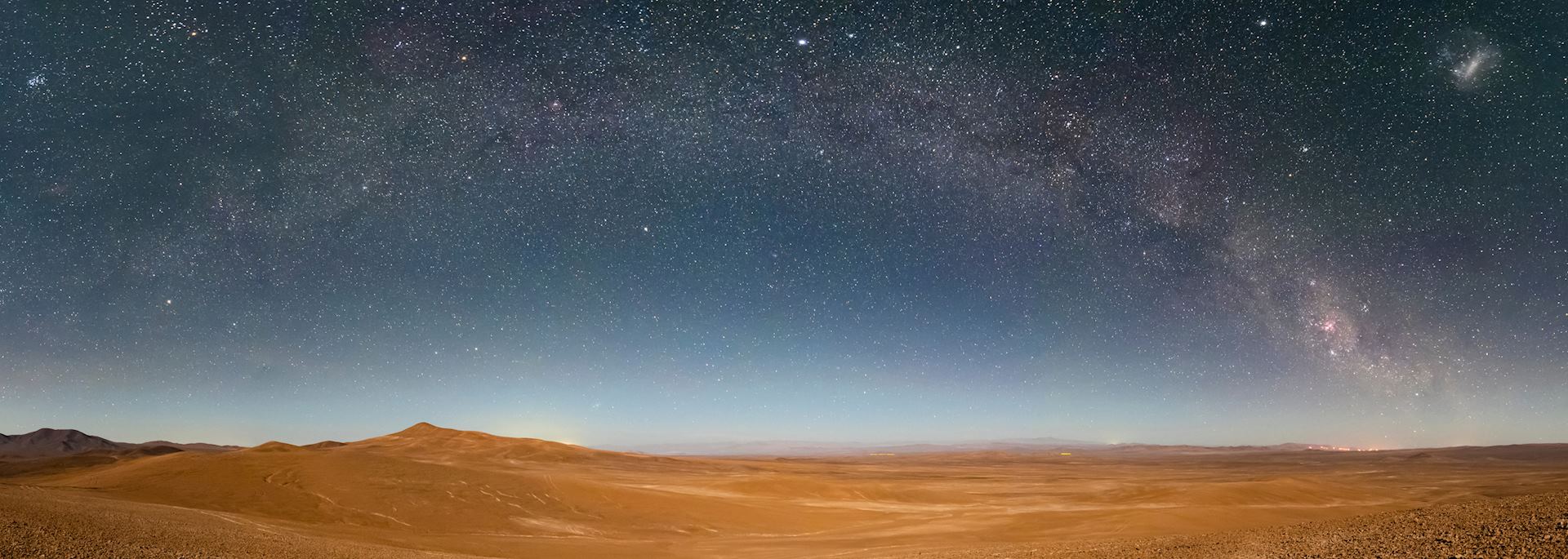 View of the Milky Way from the Atacama Desert