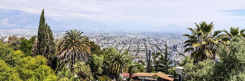 Chile's capital city of Santiago