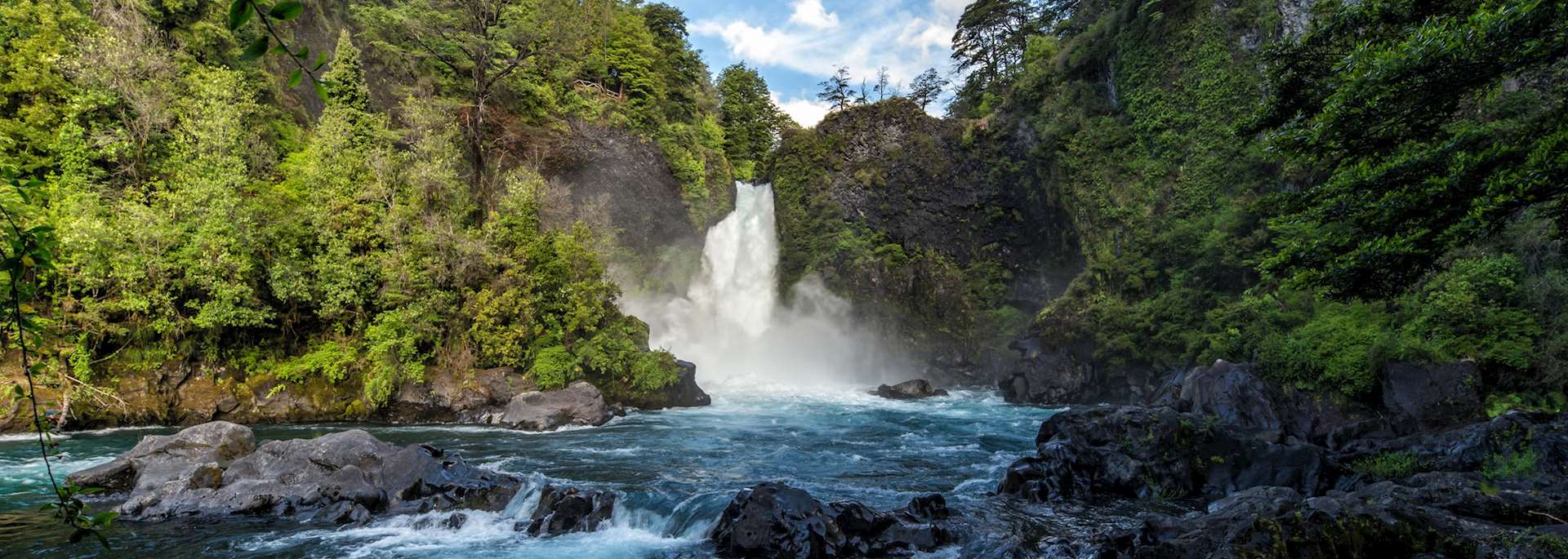 Huilo Huilo Waterfalls