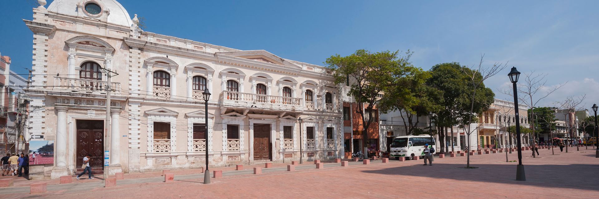 Historic buildings in Santa Marta