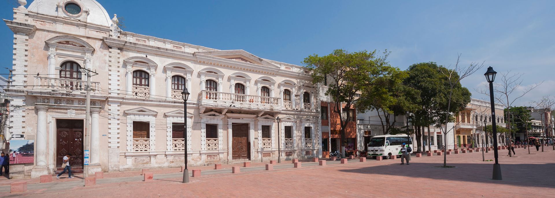 Historic buildings in Santa Marta