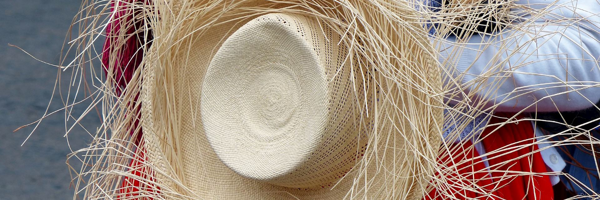 Panama hat making