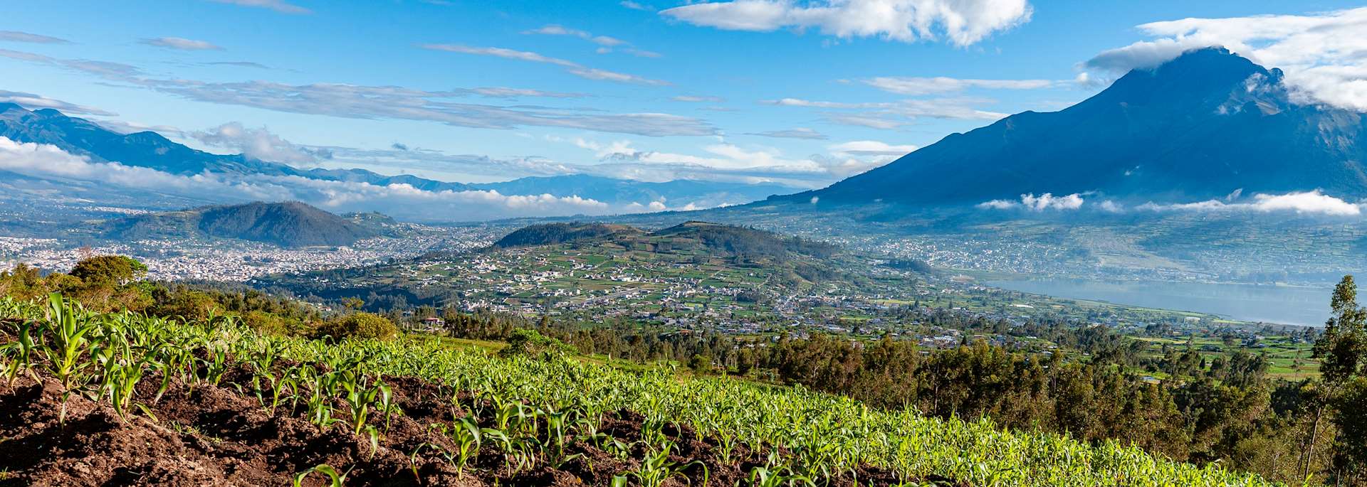 Countryside around Otavalo,