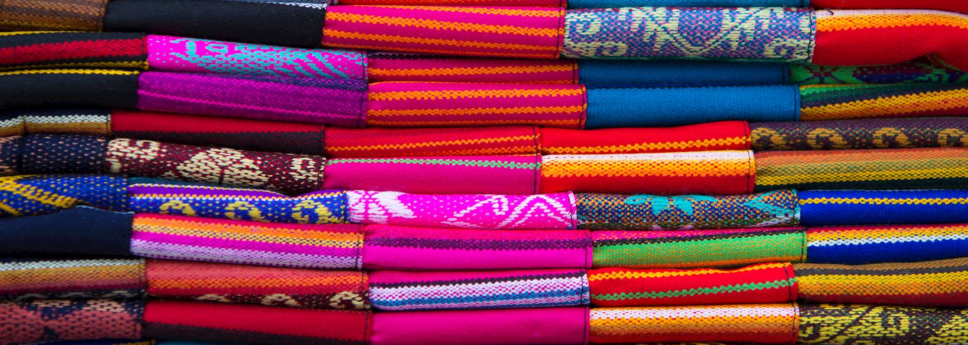 Otavalo market in Ecuador