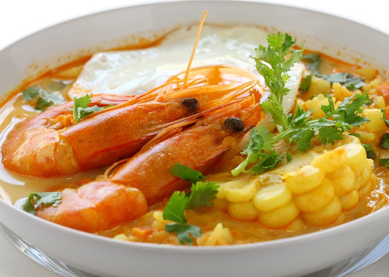 Chupe de camarones