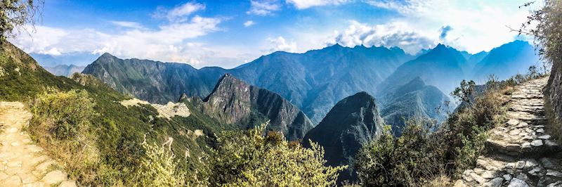 A section of the Inca Trail