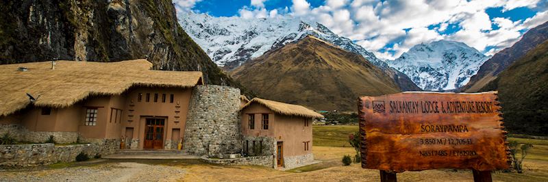 Salkantay Lodge en route to the Salkantay Pass