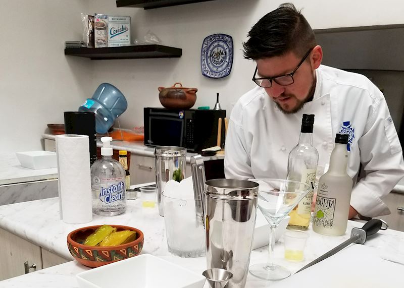 Cooking class with Christian