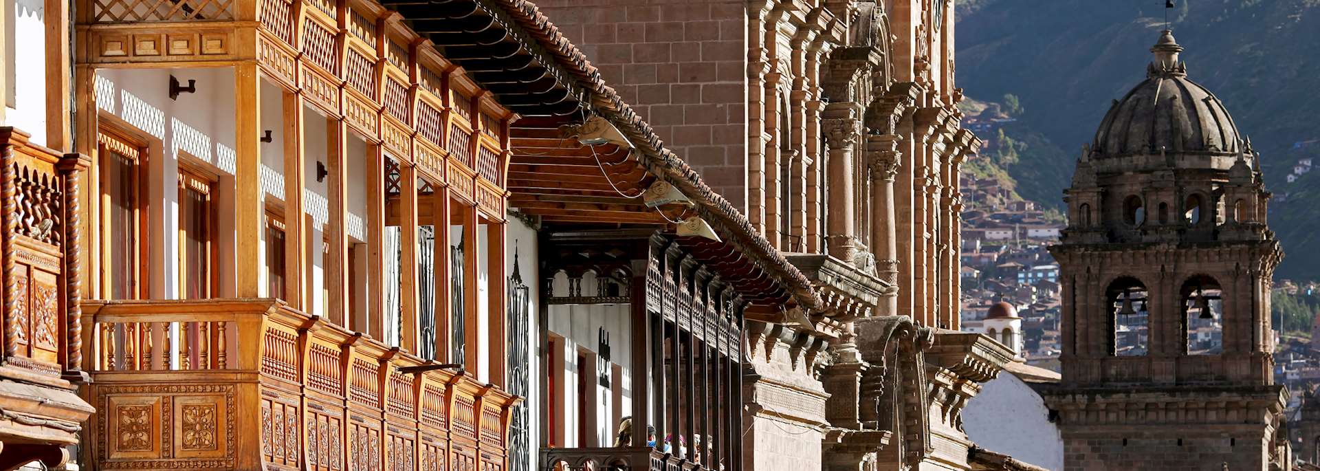 Old buildings in Cuzco