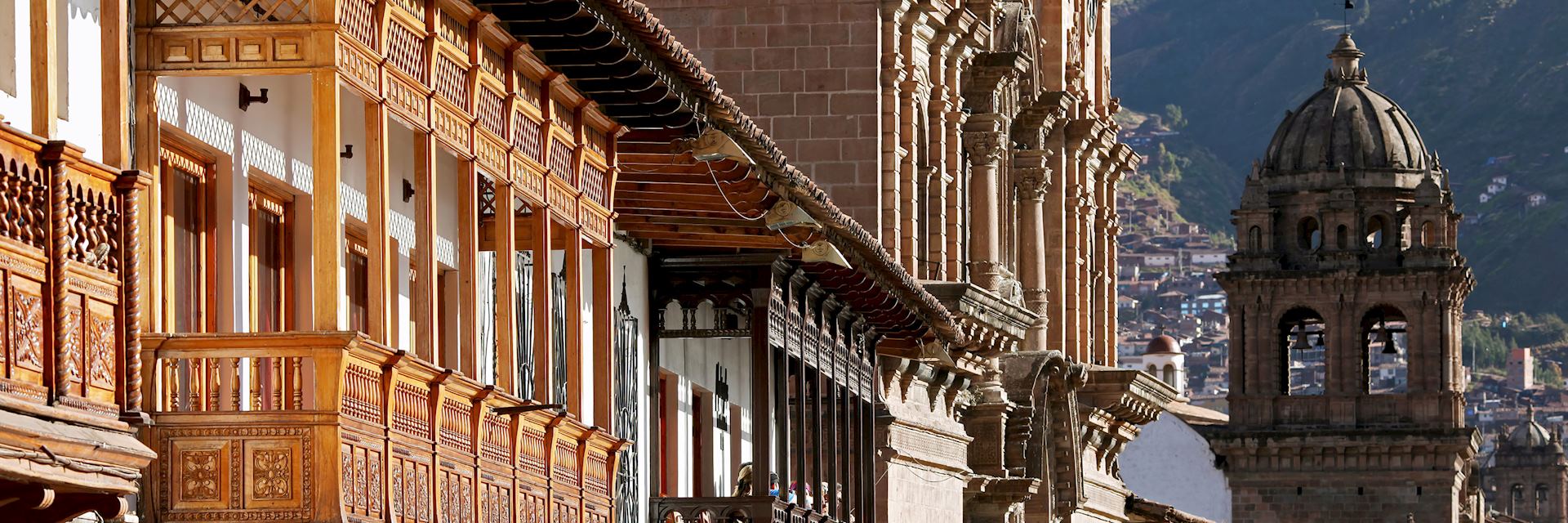 Old buildings in Cuzco