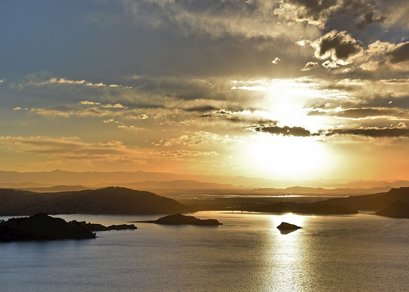 Sunset, Lake Titicaca