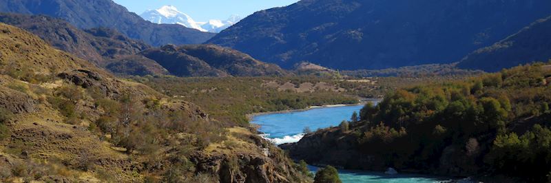 Scenery on the road to Parque Patagonia