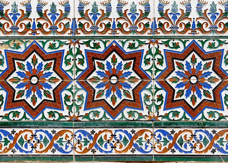 Floor tiles in Montevideo