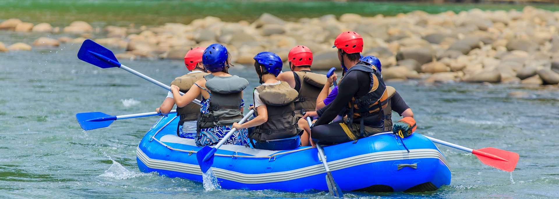 Rafting on the Kiulu River
