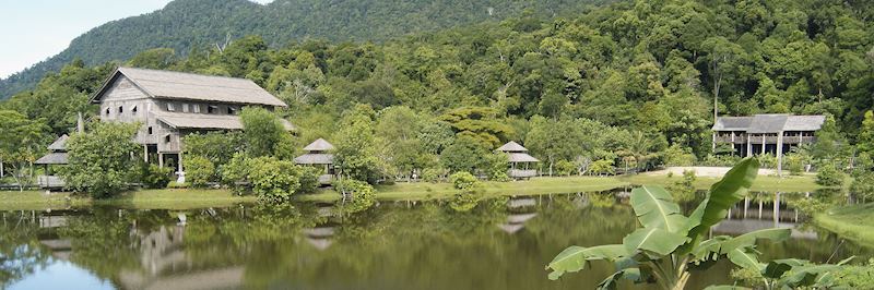 Village in Sarawak region of Borneo