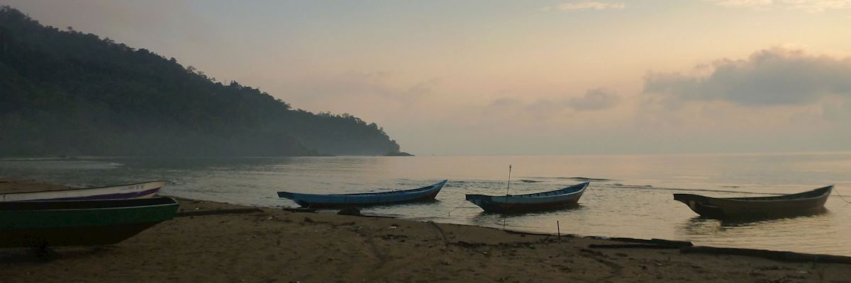 Early morning at Kampong Melano Early morning at Kampong Melano