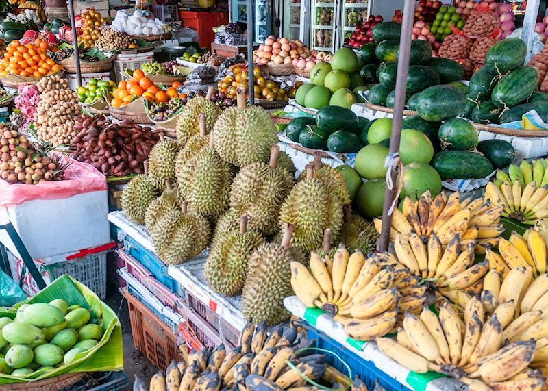 Fruit stall, Phnom Penh