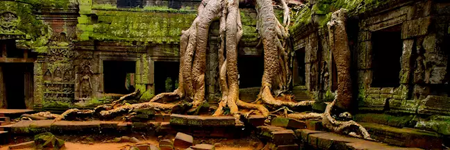 Ta Phrom temple, Cambodia