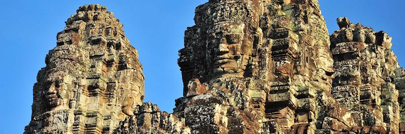 Bayon Temple of Angkor Thom in Siem Reap