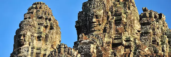 Bayon Temple of Angkor Thom in Siem Reap