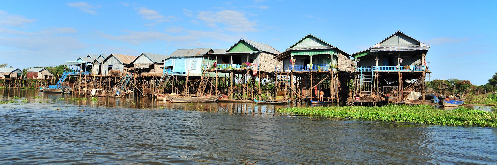 Tonle Sap Lake in Cambodia