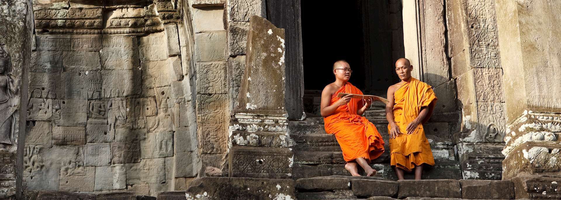 Monks in Siem Reap