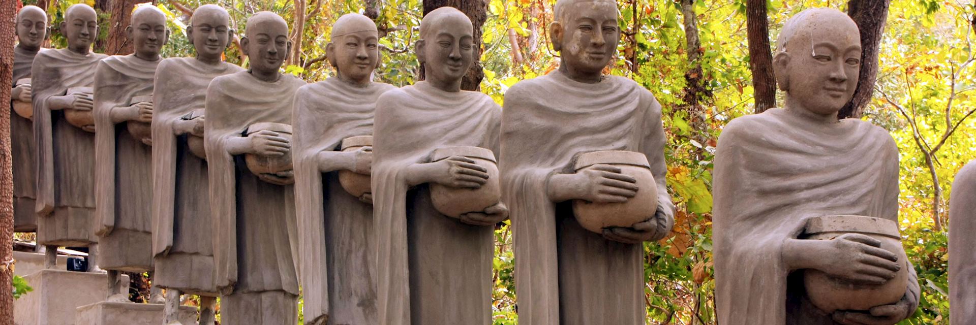 Buddha statues, Kratie