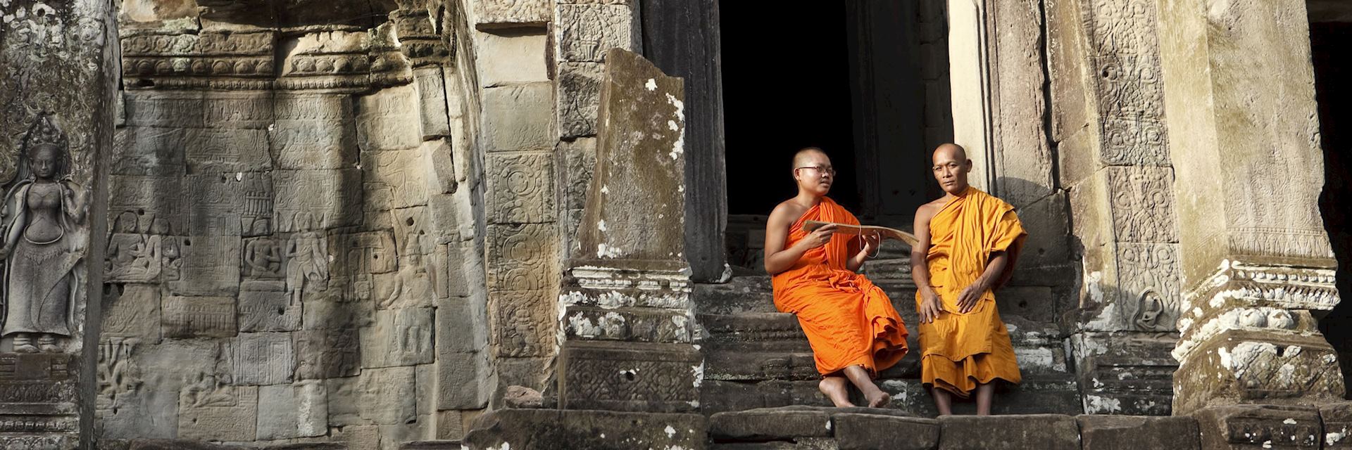 Monks in Siem Reap