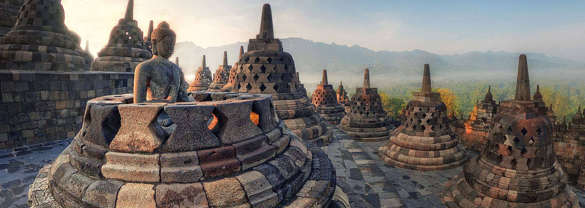 Borobudur, Java