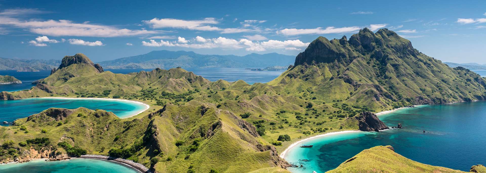 Mountain range in Komodo National Park