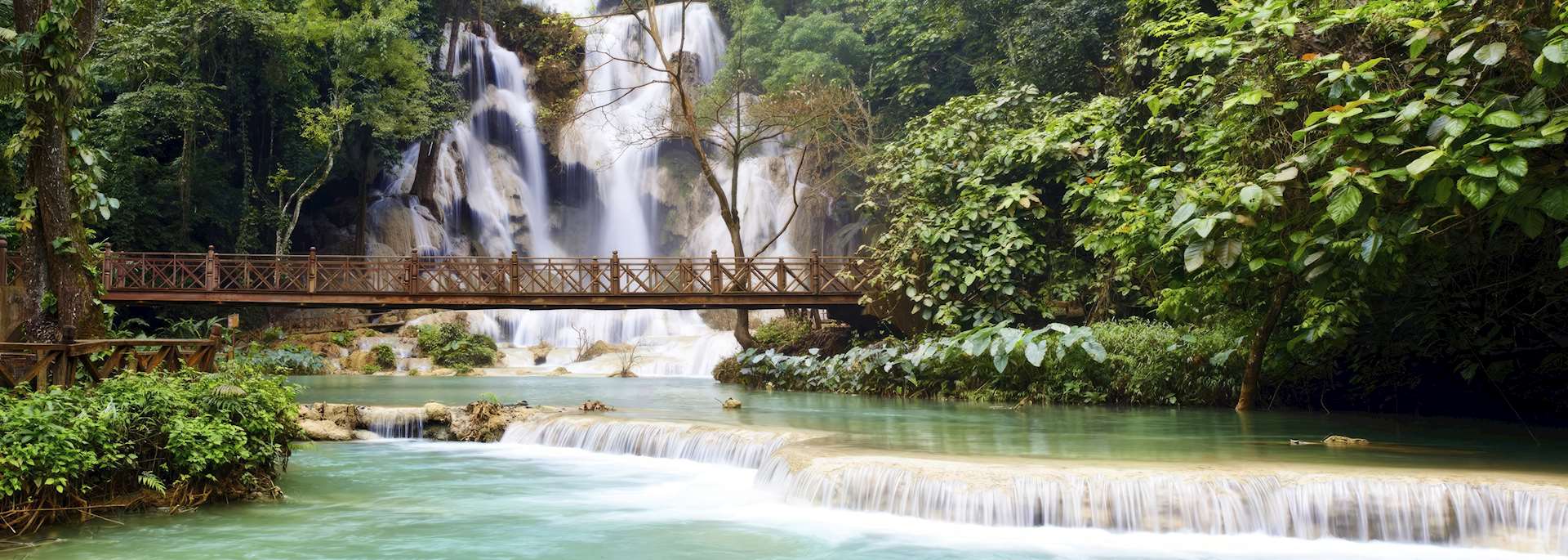 Waterfalls near Luang Prabang