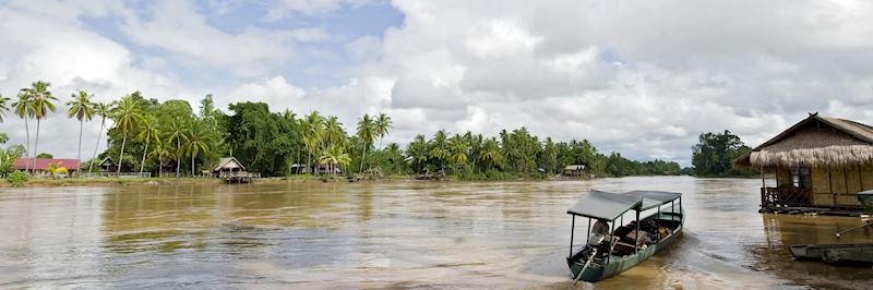 The best way to enjoy the Mekong River is on a boat trip