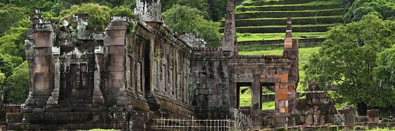 The Khmer Hindu temple of Wat Phou