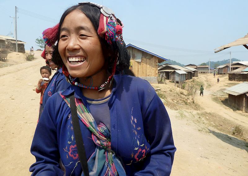 Local woman in Muang La