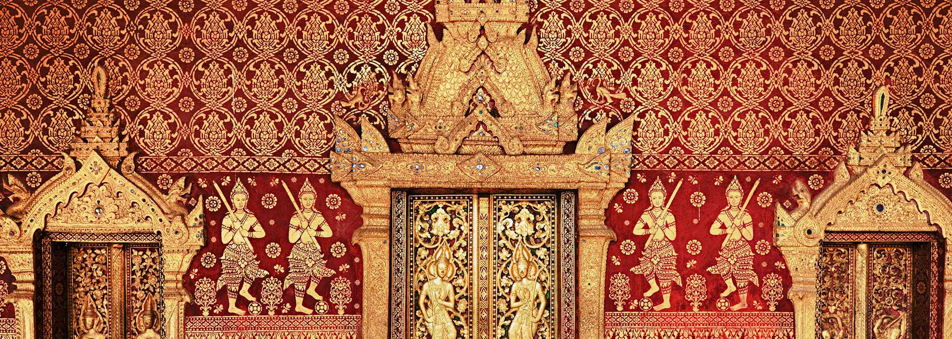 Buddhist temple in Luang Prabang