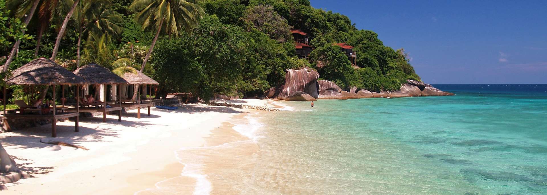 Beach at JapaMala, Tioman Island