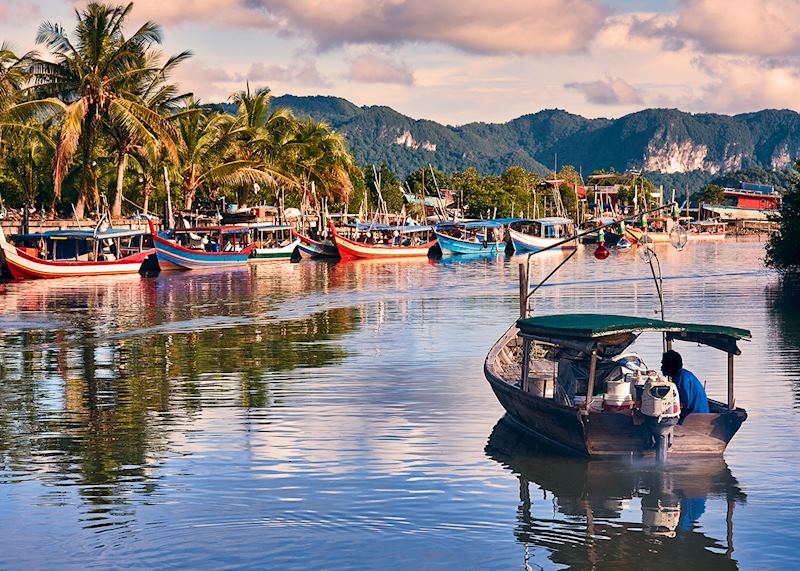 Fishing village on Langkawi