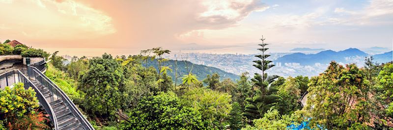 View of Georgetown from Penang Hill