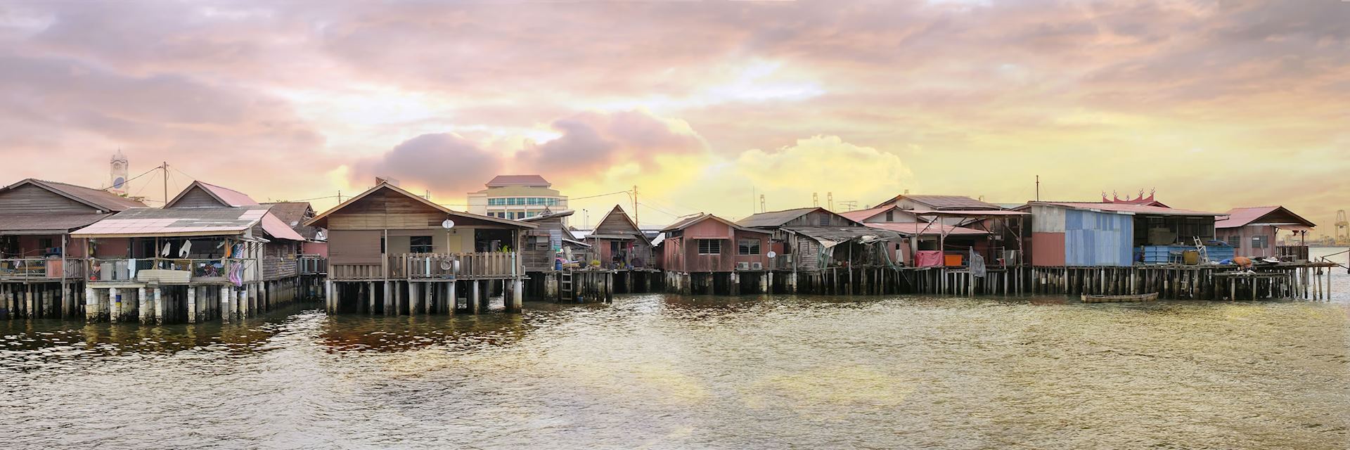 Chew Jetty in Penang, Malaysia