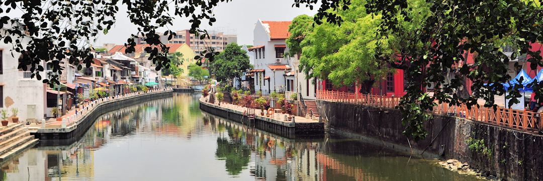 Waterfront houses, Malacca