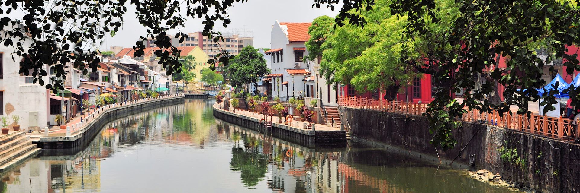 Waterfront houses, Malacca