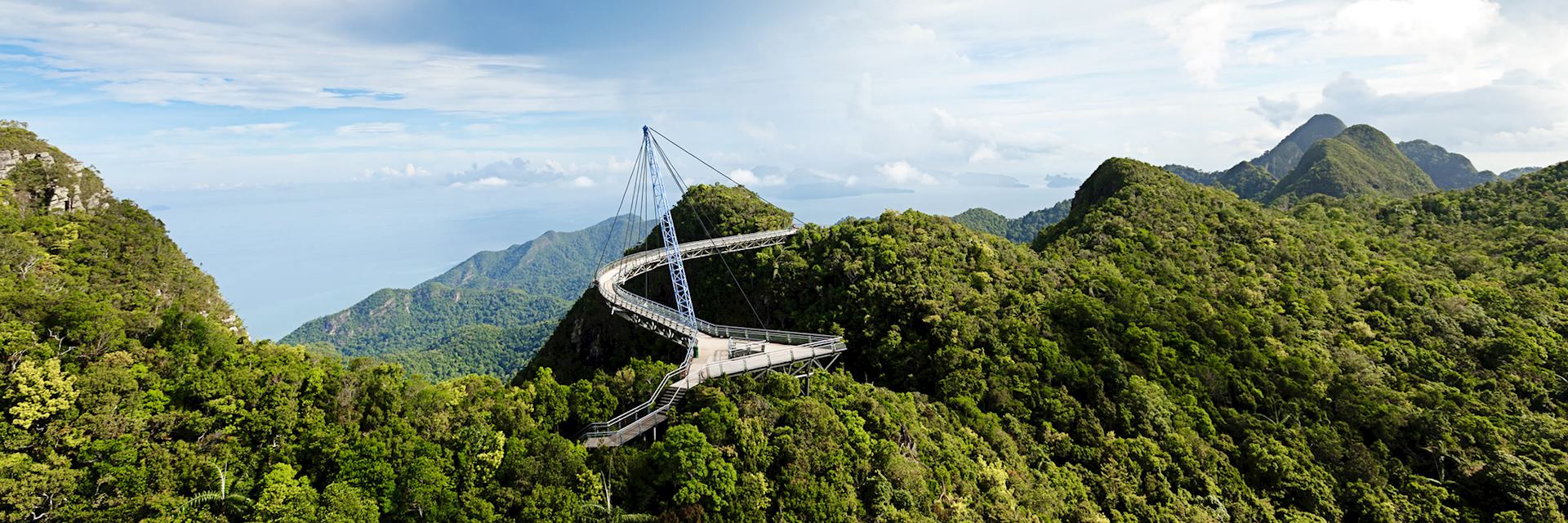 Skybridge on the island of Langkawi