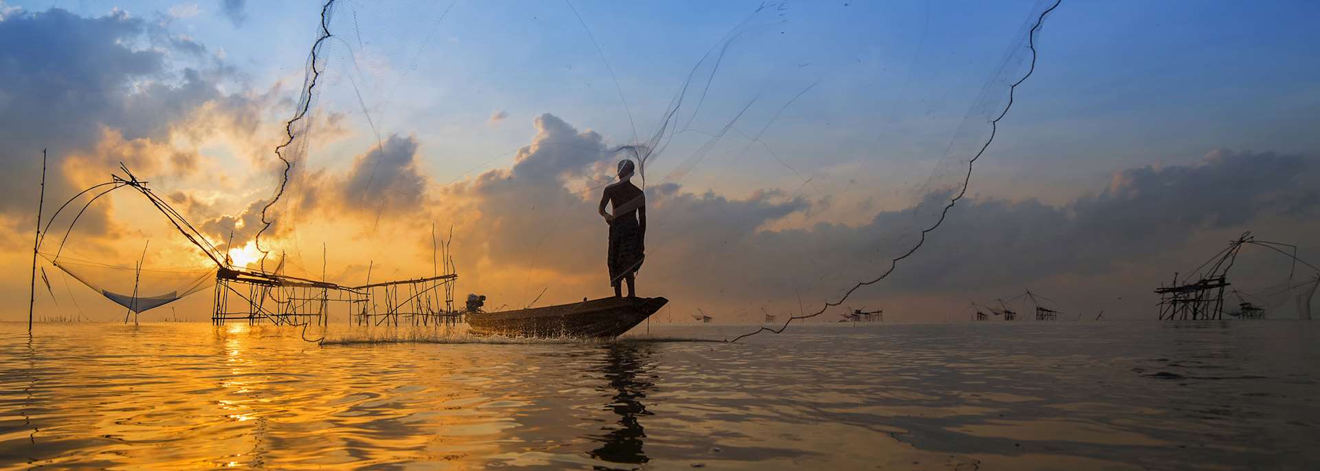 Fisherman on Inle Lake