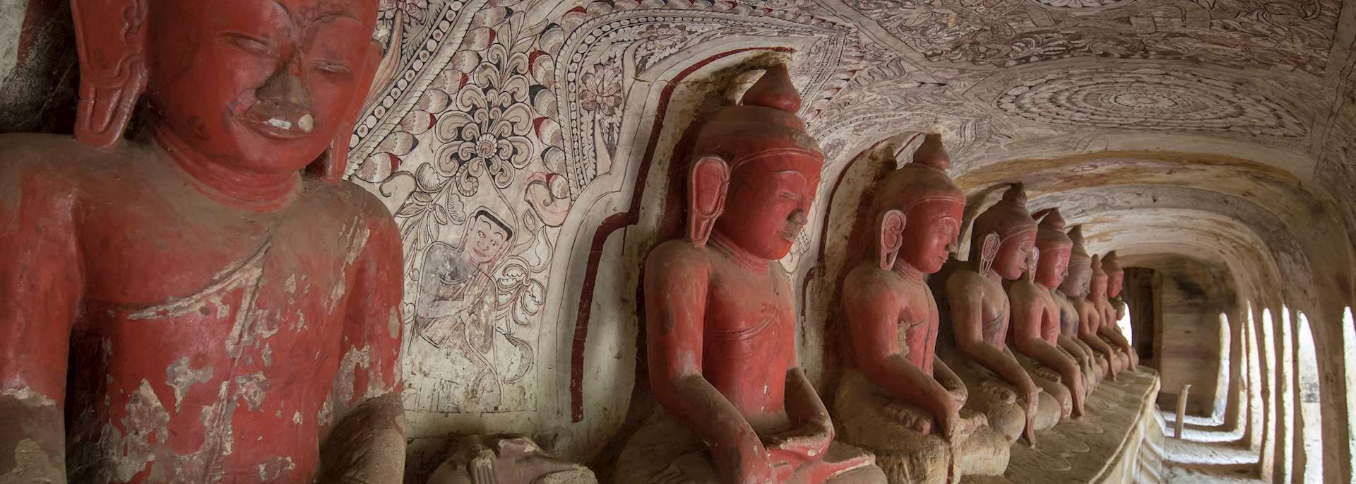 Sandstone caves, Monywa
