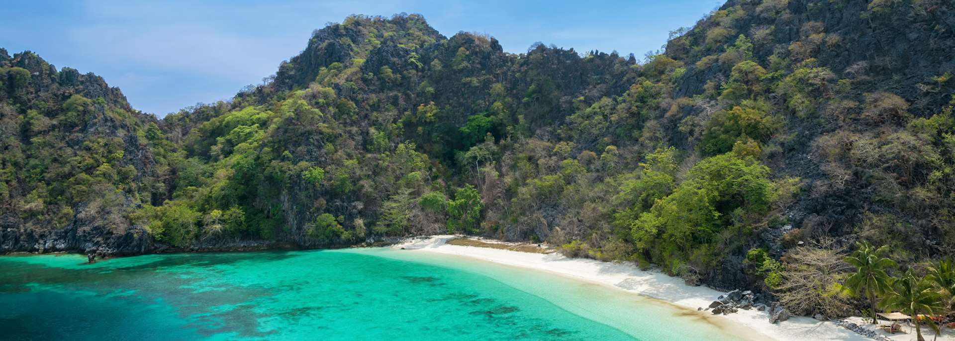 Beach on Horseshoe Island, Myanmar