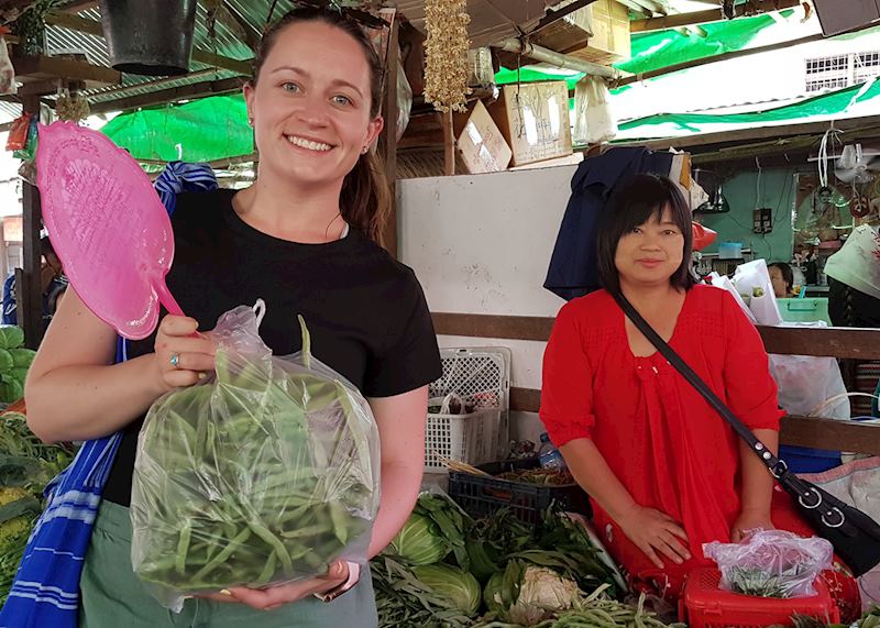 Local market at Inle Lake