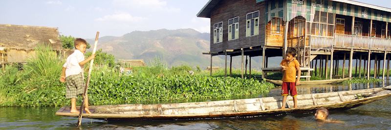 Minethauk Village on Inle Lake