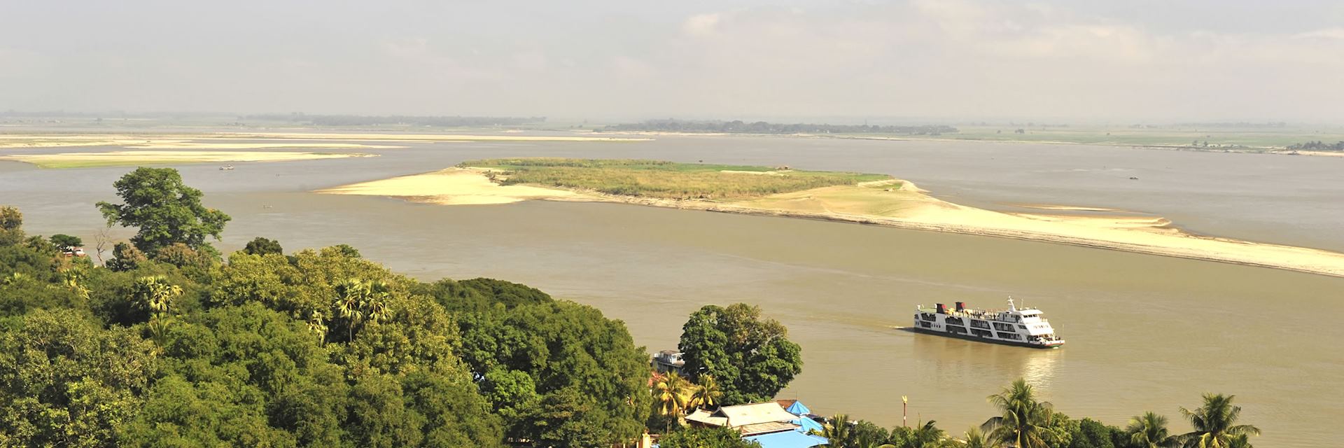 The Ayeyarwady River in Myanmar